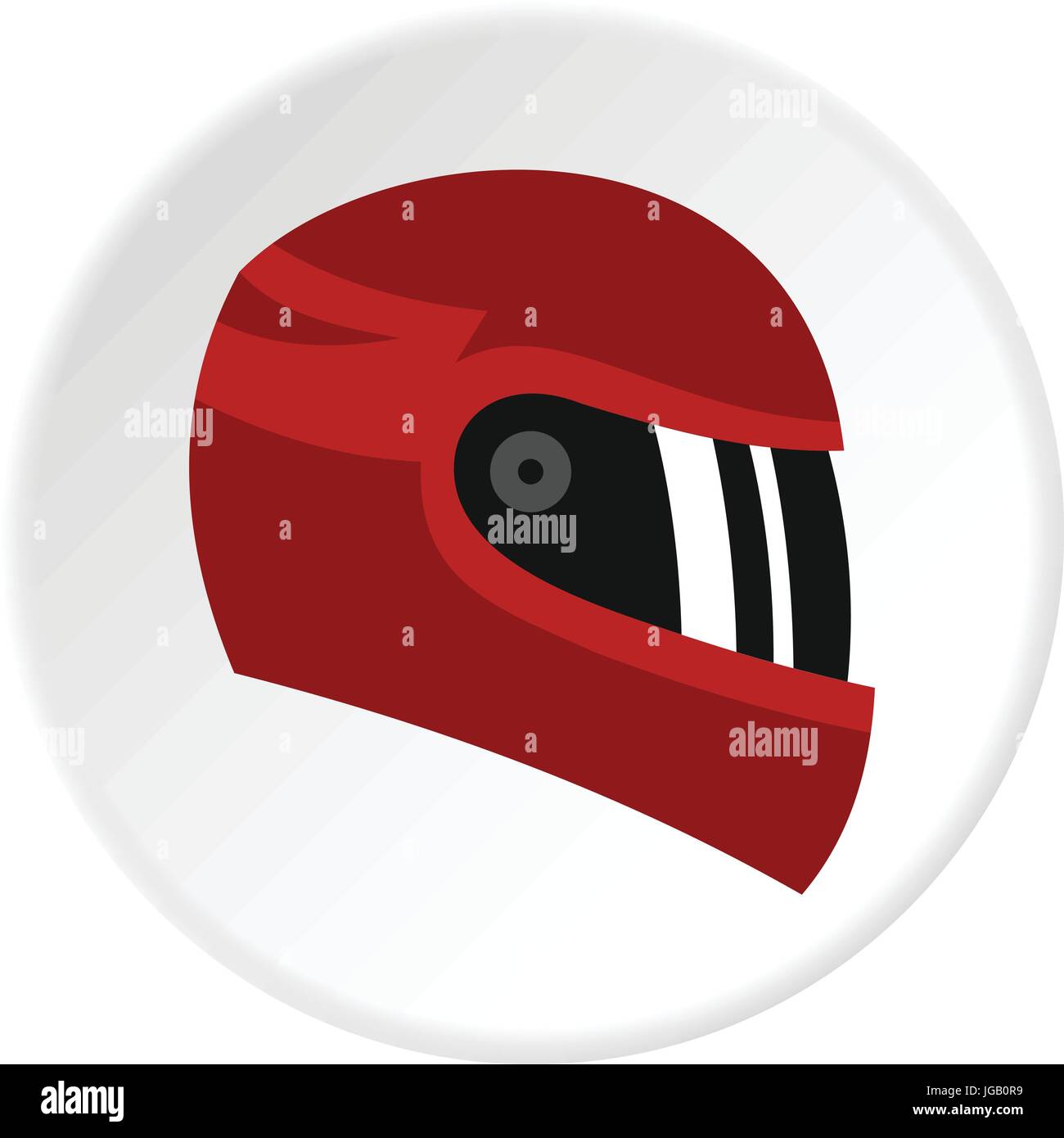 Red racing helmet icon circle Stock Vector Image & Art Alamy