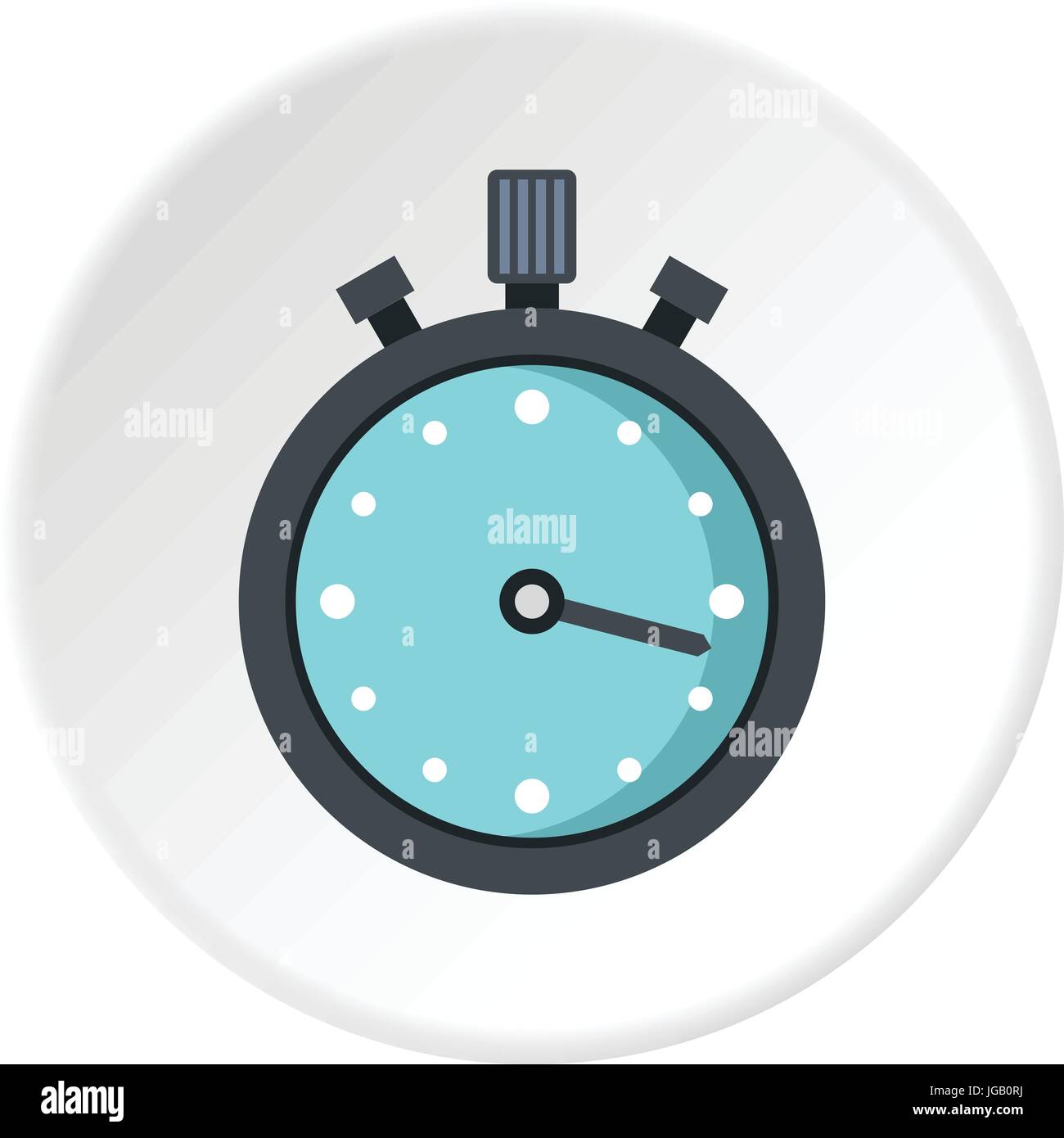 Metallic stopwatch icon circle Stock Vector Image & Art - Alamy