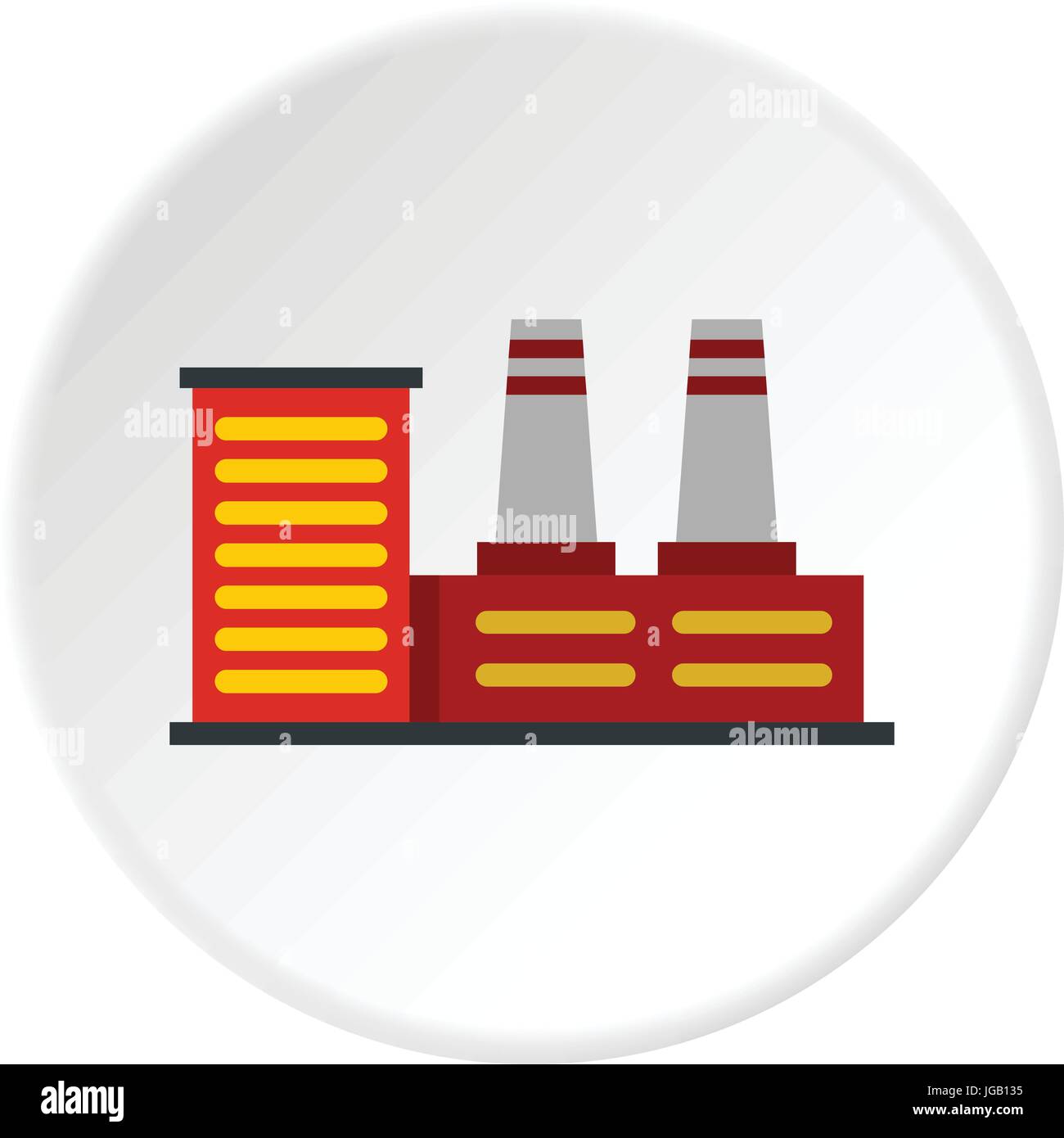 Power plant icon circle Stock Vector Image & Art - Alamy