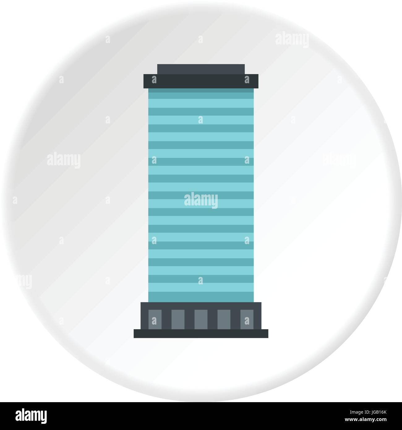 Column icon circle Stock Vector Image & Art - Alamy