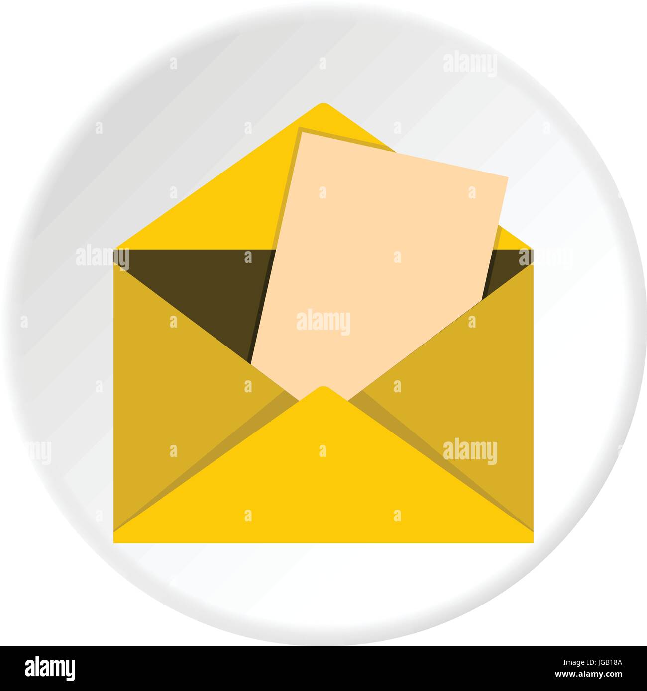 Envelope icon circle Stock Vector Image & Art - Alamy