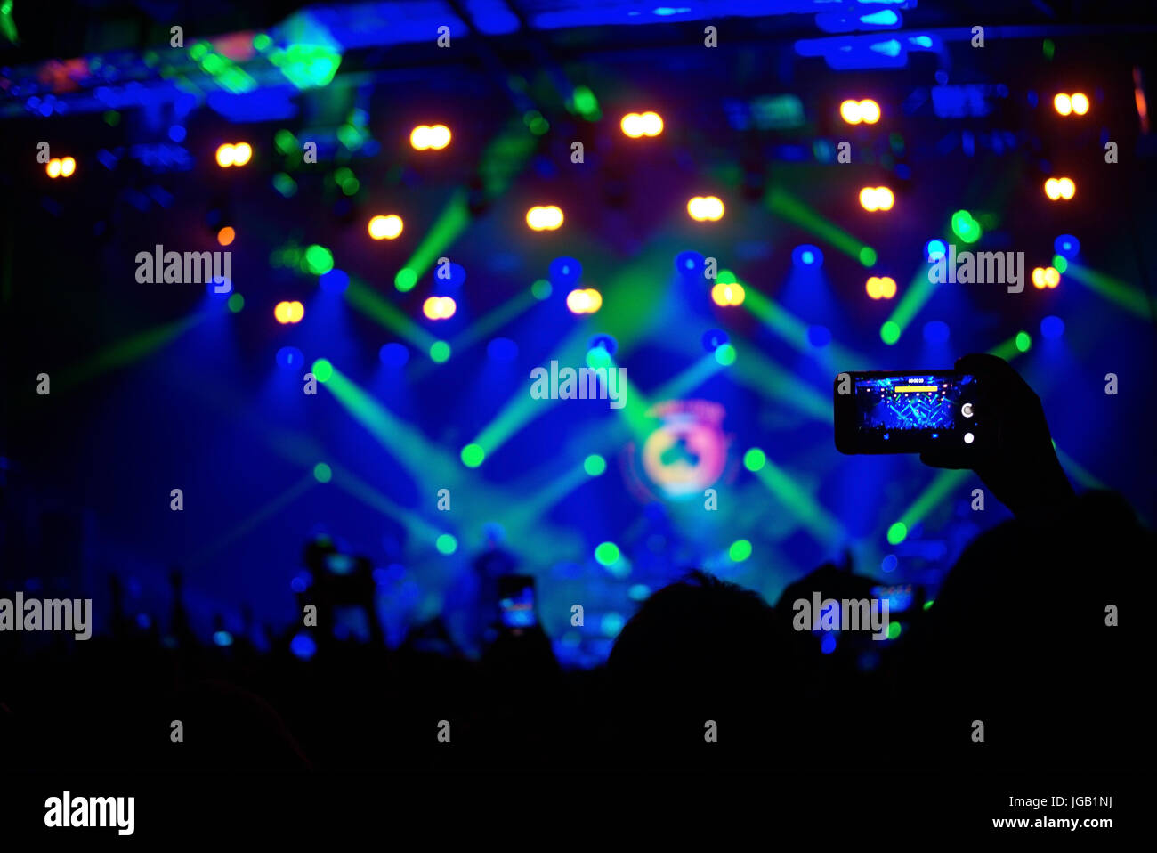 Record of concert Stock Photo - Alamy