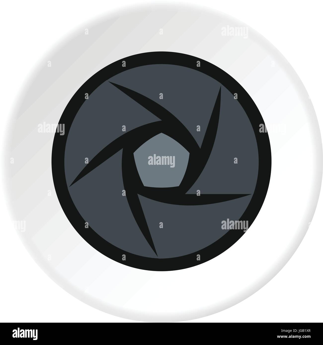Video objective icon circle Stock Vector Image & Art - Alamy