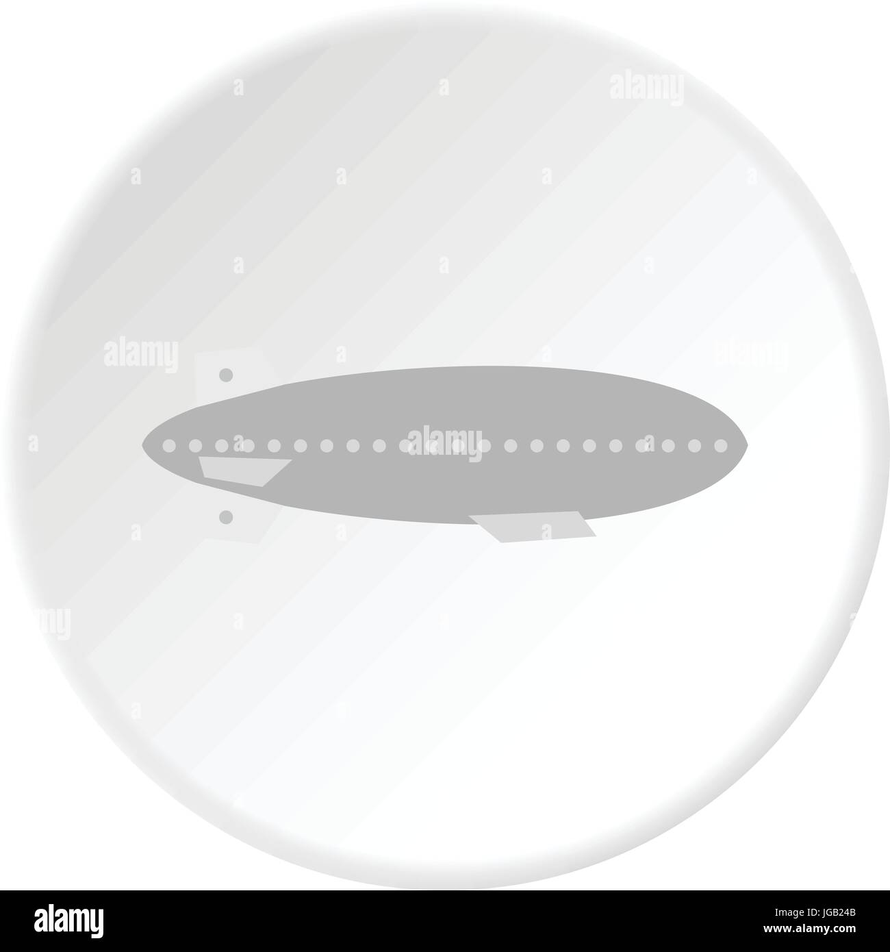 Airship icon circle Stock Vector Image & Art - Alamy