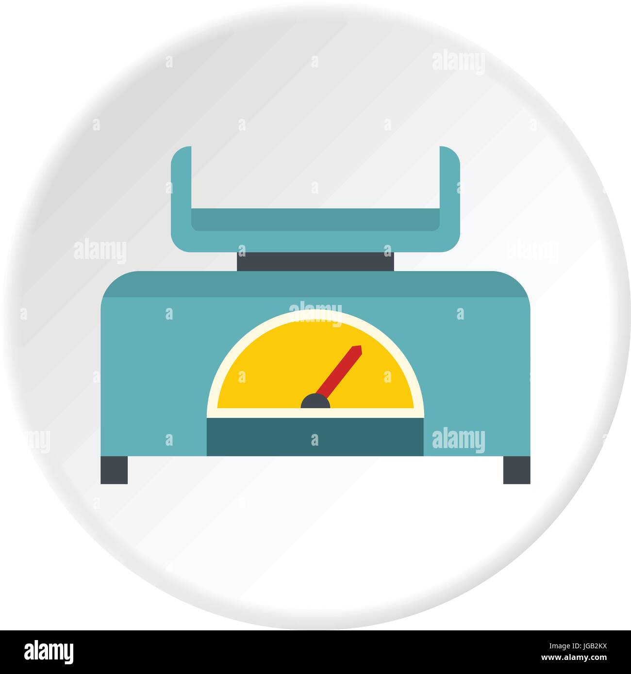 Mechanical scales icon circle Stock Vector Image & Art - Alamy