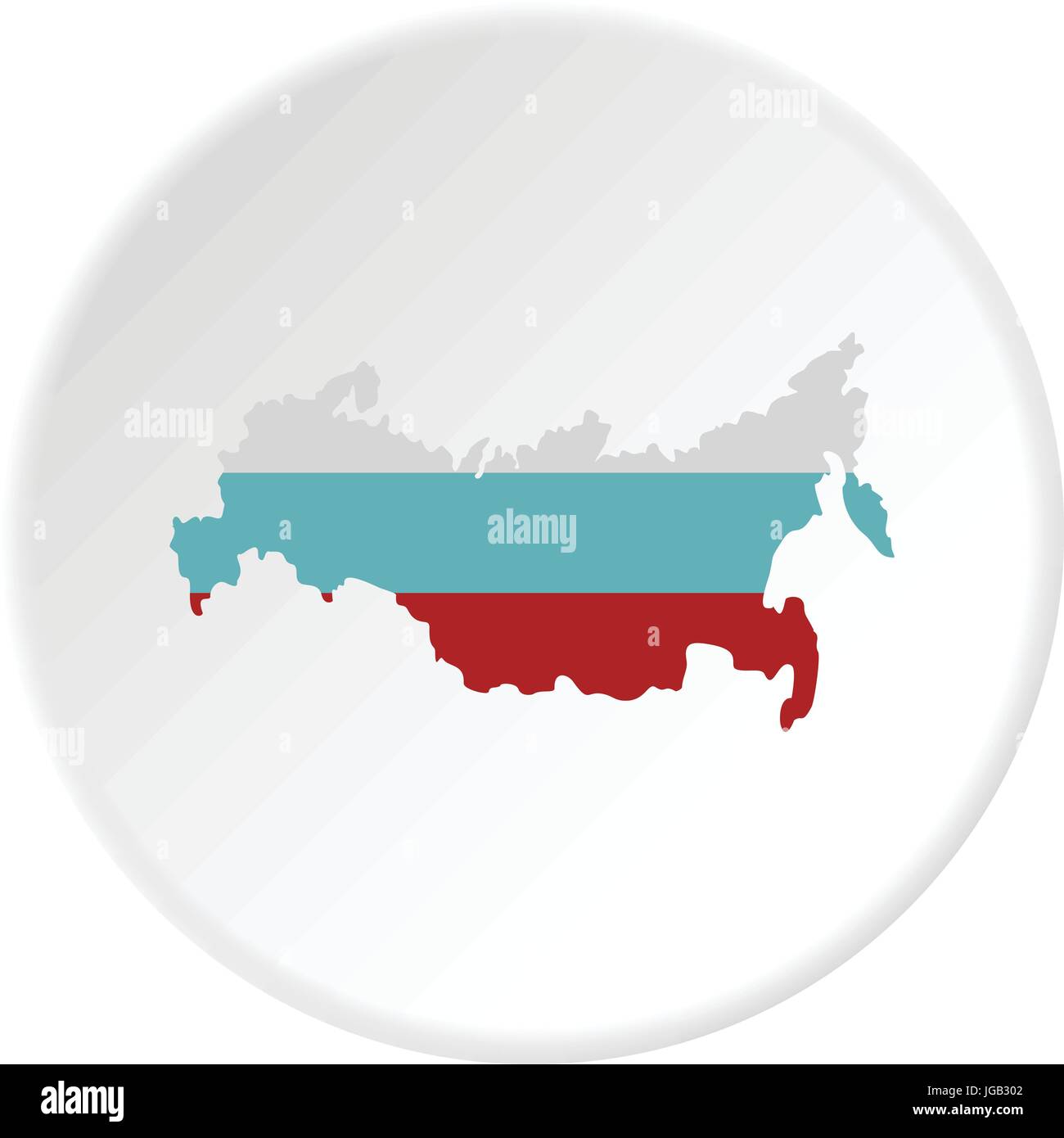 Russia map icon circle Stock Vector Image & Art - Alamy