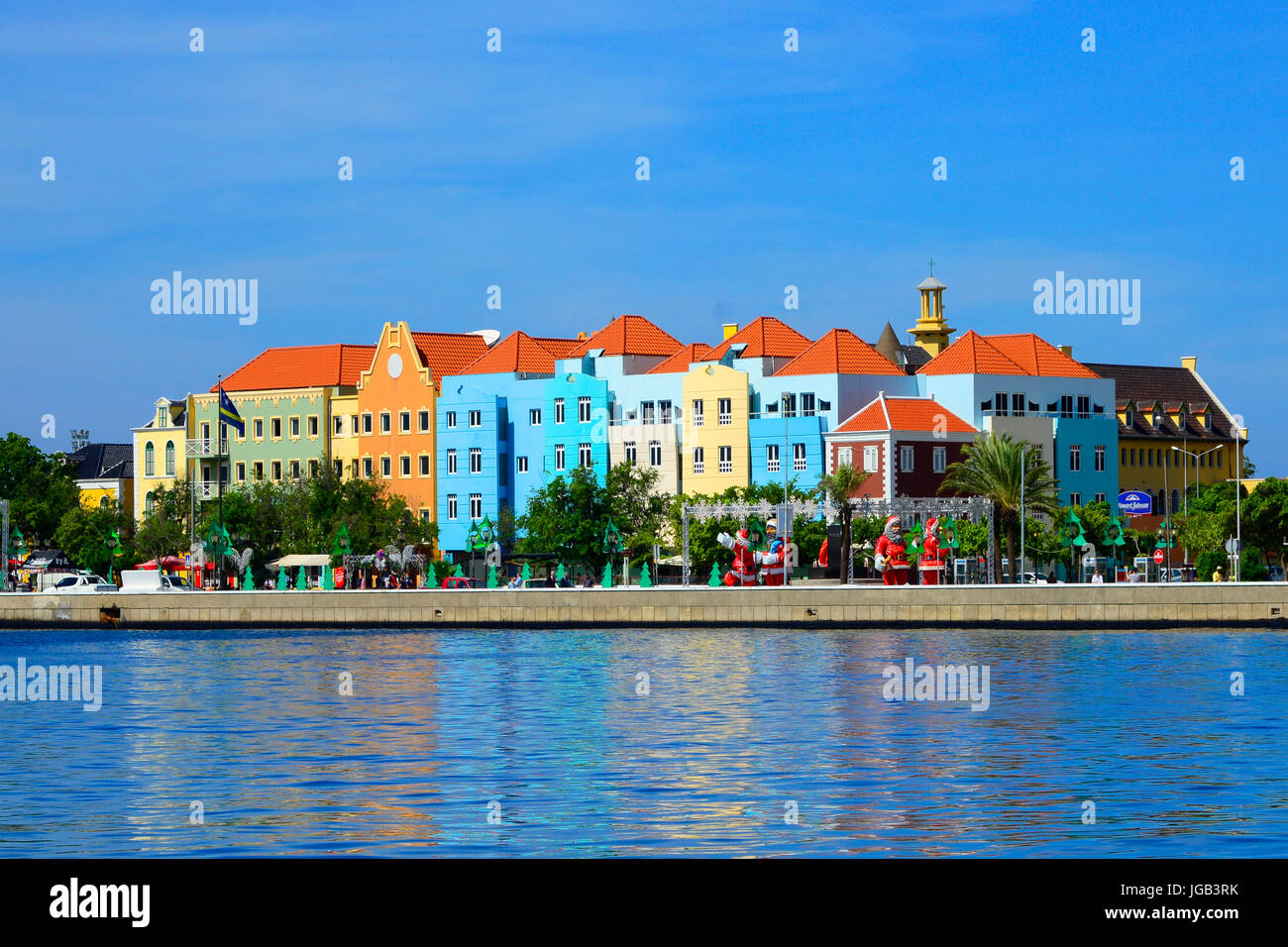 Willemstad Curacao Netherlands Antilles Southern Caribbean Island Cruise from Miami Florida Stock Photo