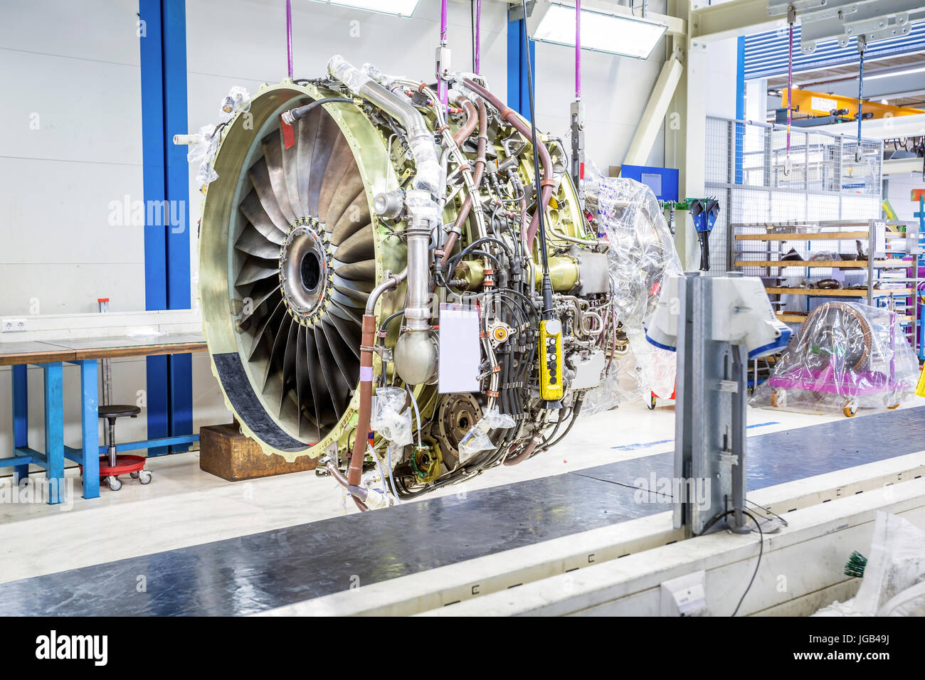 Inside Jet Engine Inside jet engine hi-res stock photography and images - Alamy
