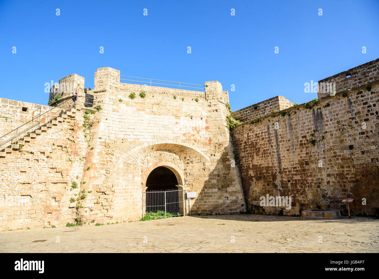 Famagusta City Walls Leading To Otello Stronghold Northern Cyprus famagusta-city-walls-leading-to-otello-stronghold-northern-cyprus