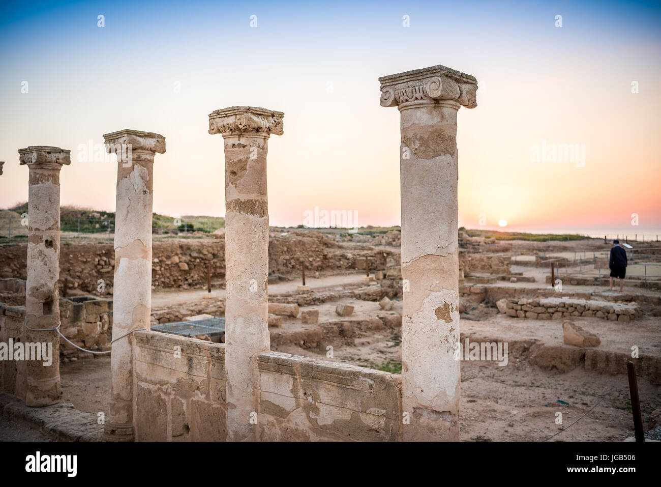 Stone column paphos hi-res stock photography and images - Alamy