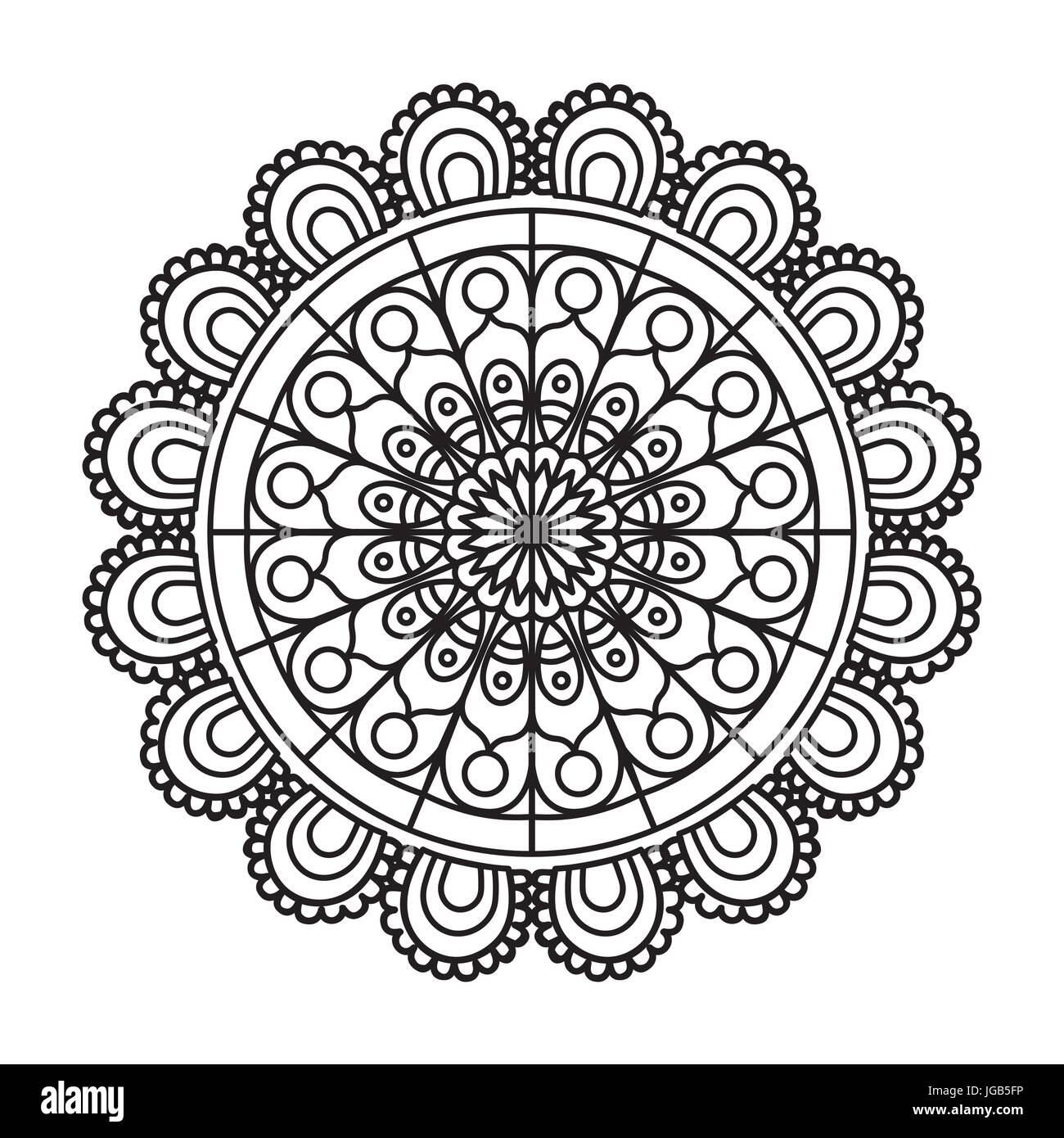 Flourish mandala hi-res stock photography and images - Page 12 - Alamy
