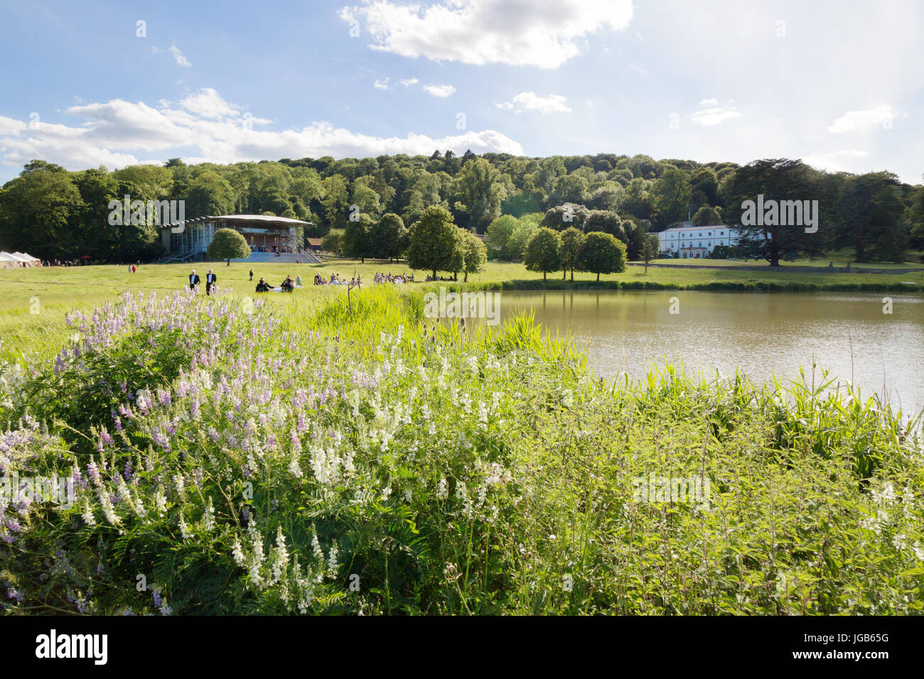 Garsington Opera House in the grounds of Wormsley Park estate