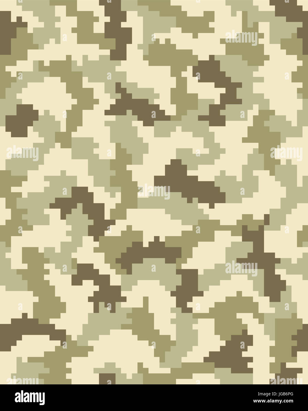 Seamless digital fashion camouflage pattern, vector background Stock ...
