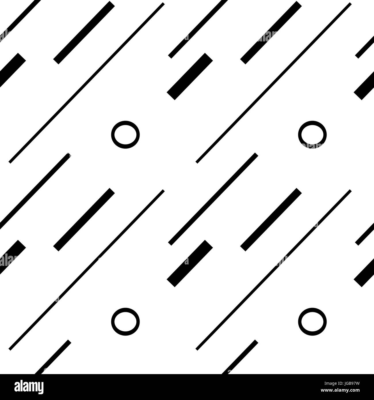 black and white abstract geometric seamless vector pattern background ...