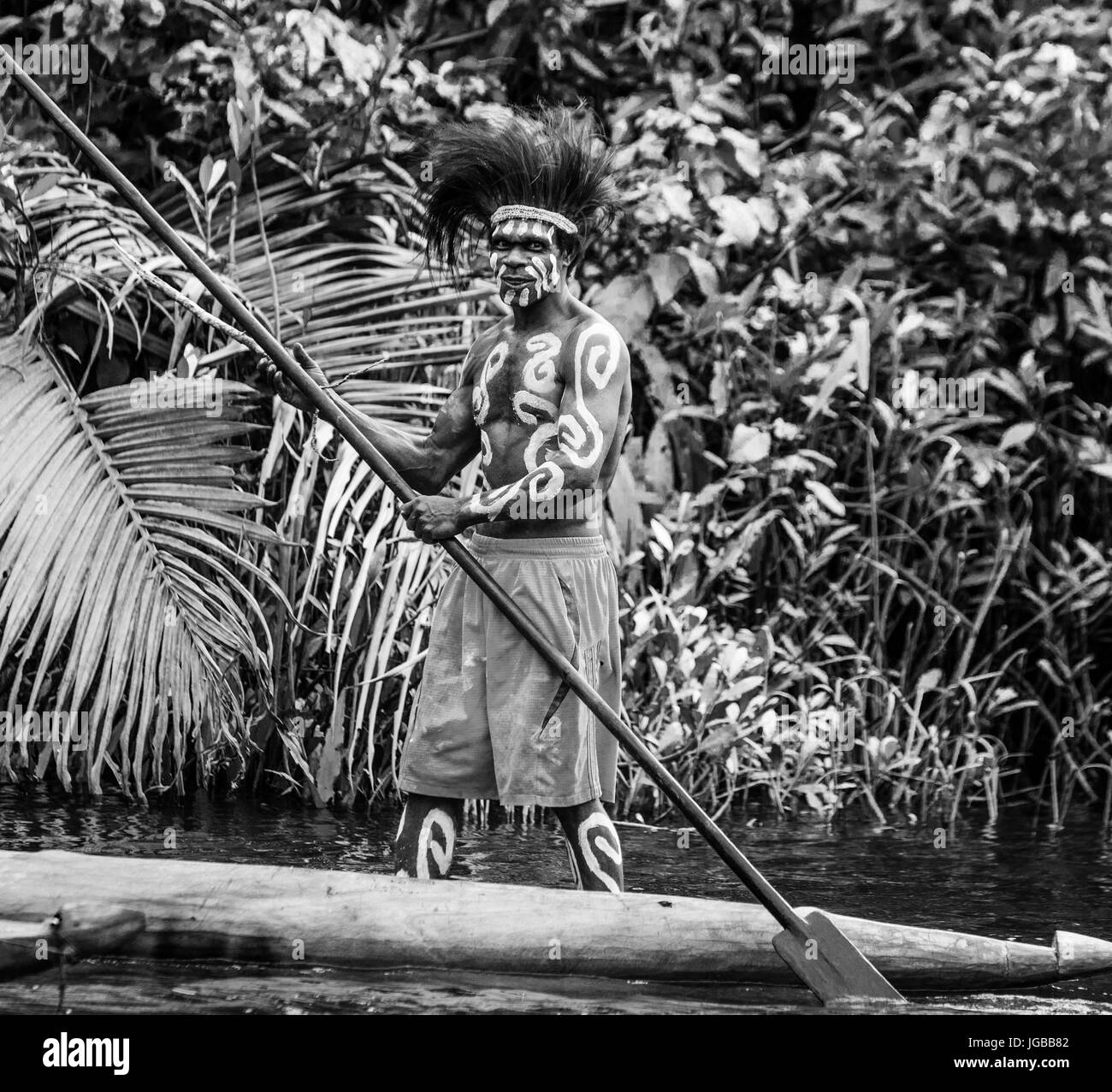 Tribe indonesia Black and White Stock Photos & Images - Alamy