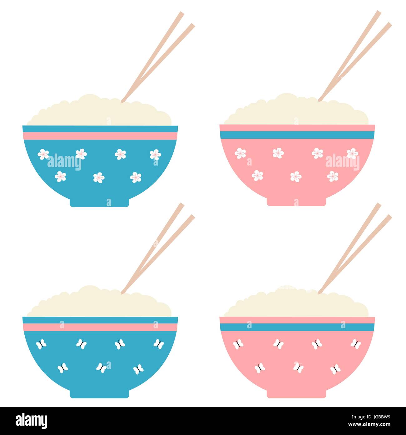 rice bowl cartoon