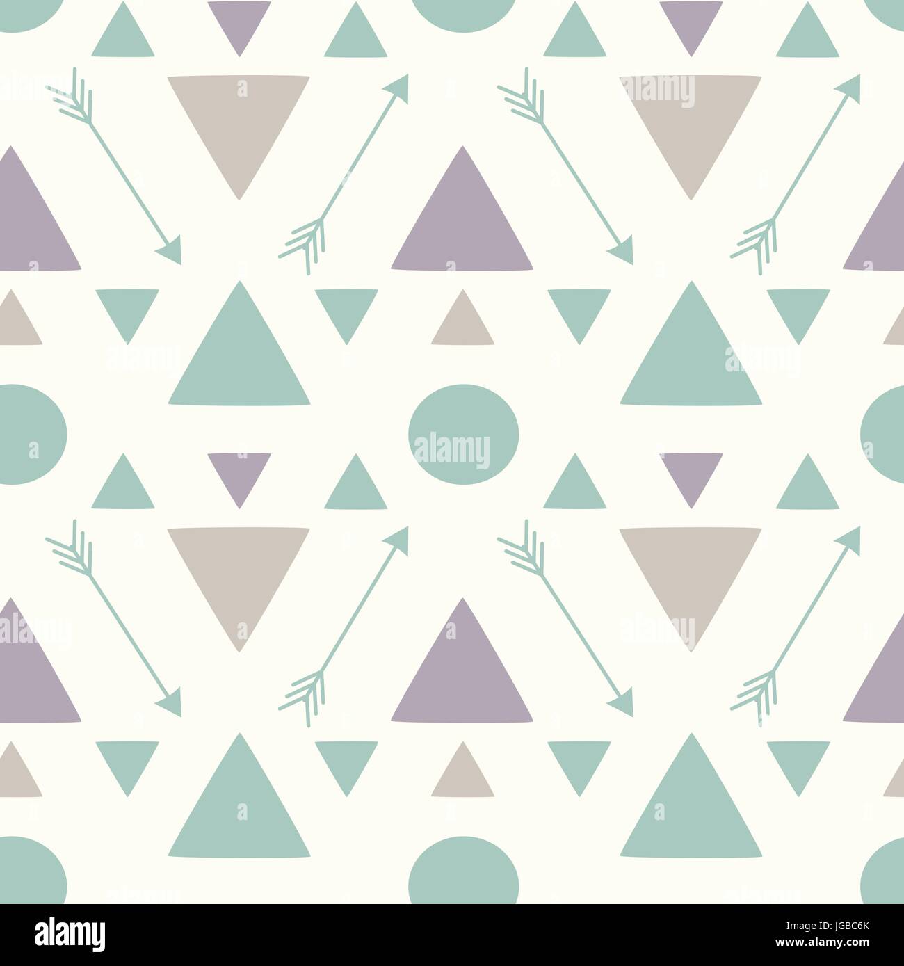 abstract geometric seamless vector pattern background with arrows ...