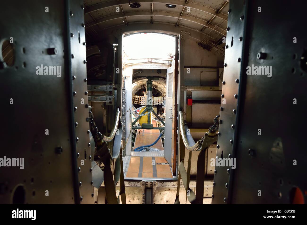 Interior Of A Boeing B17 Stock Photo 147768863 Alamy