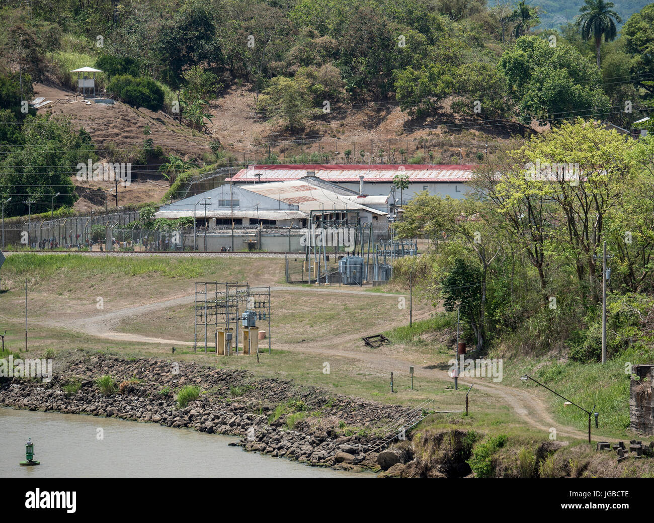 El Renacer Prison in Gamboa On The Banks Of The Panama Canal, The Prison Manuel Noriega Was In When Returned From The United States Stock Photo