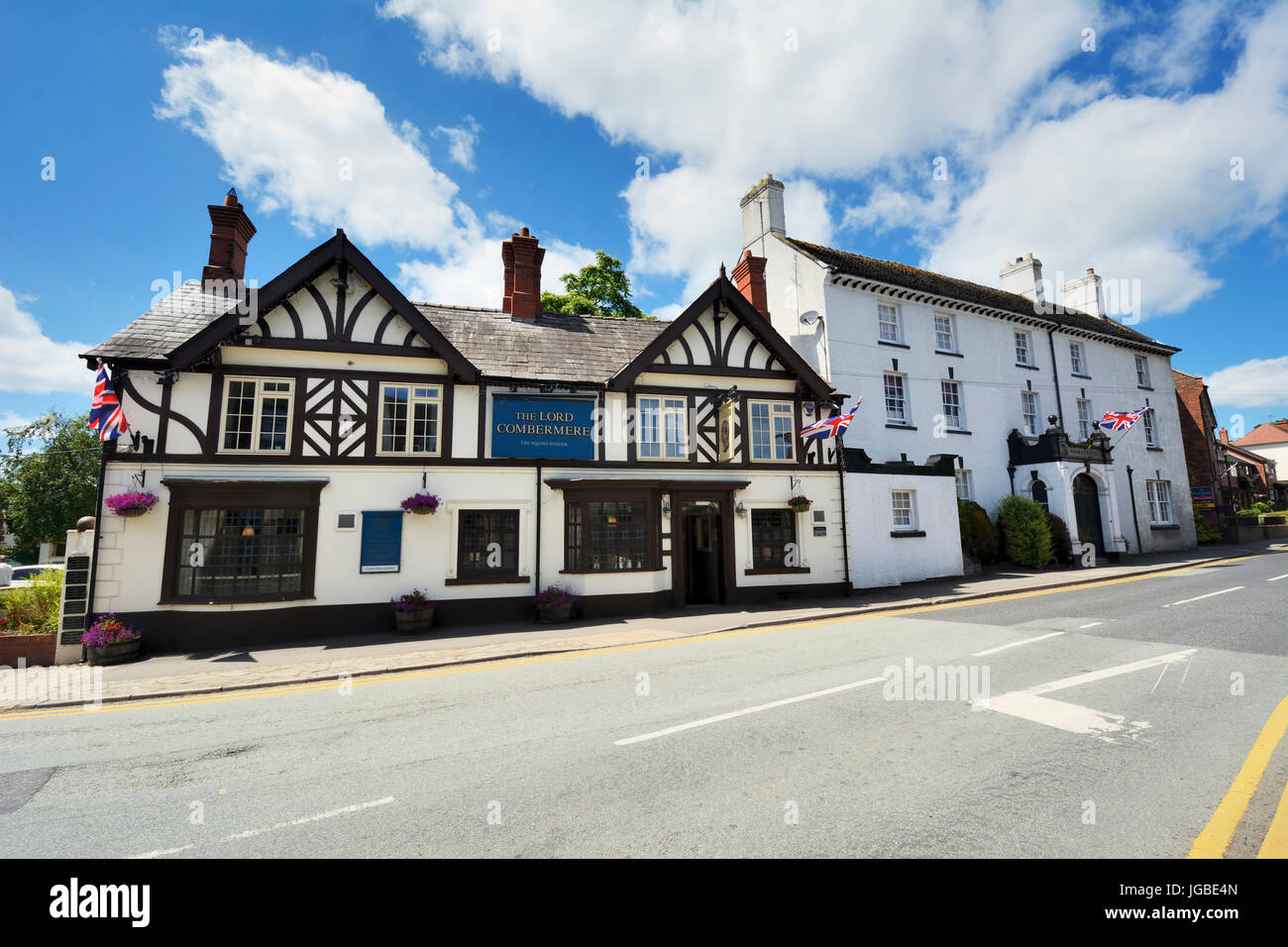 Audlem village hires stock photography and images Alamy