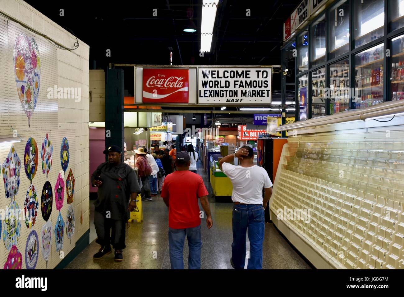 World famous Lexington market in Baltimore Stock Photo Alamy