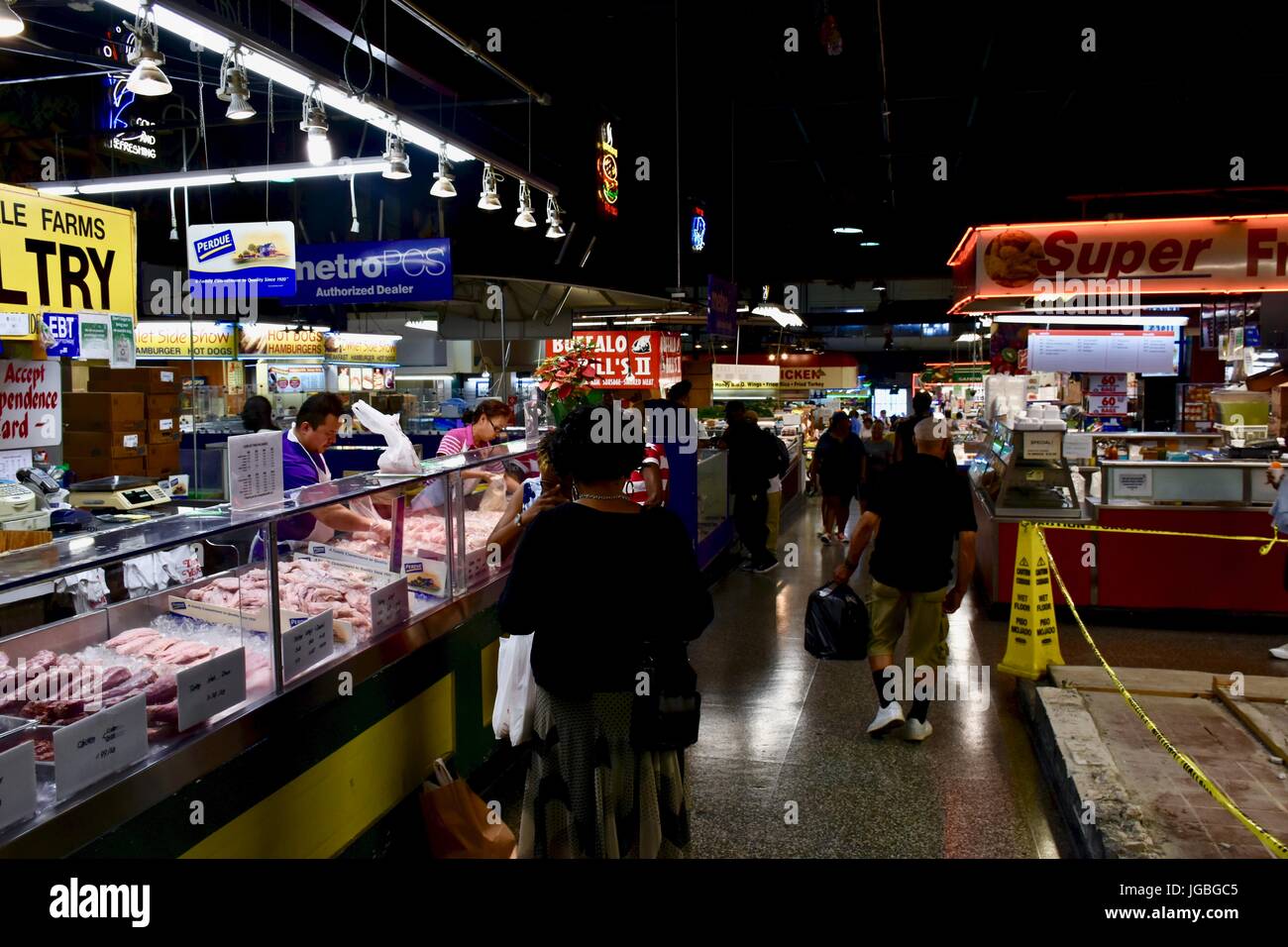 World famous Lexington market in Baltimore Stock Photo Alamy