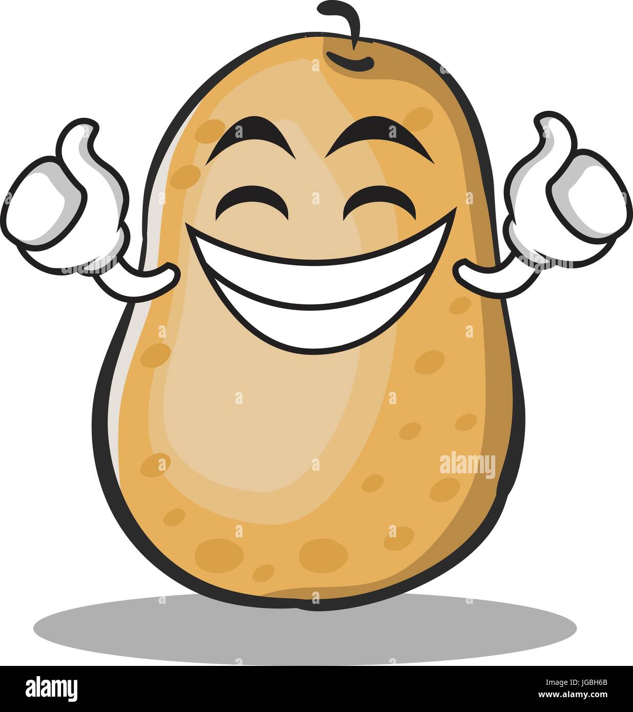 Proud potato character cartoon style Stock Vector Image & Art - Alamy Proud potato character cartoon style Stock Vector Image & Art - Alamy