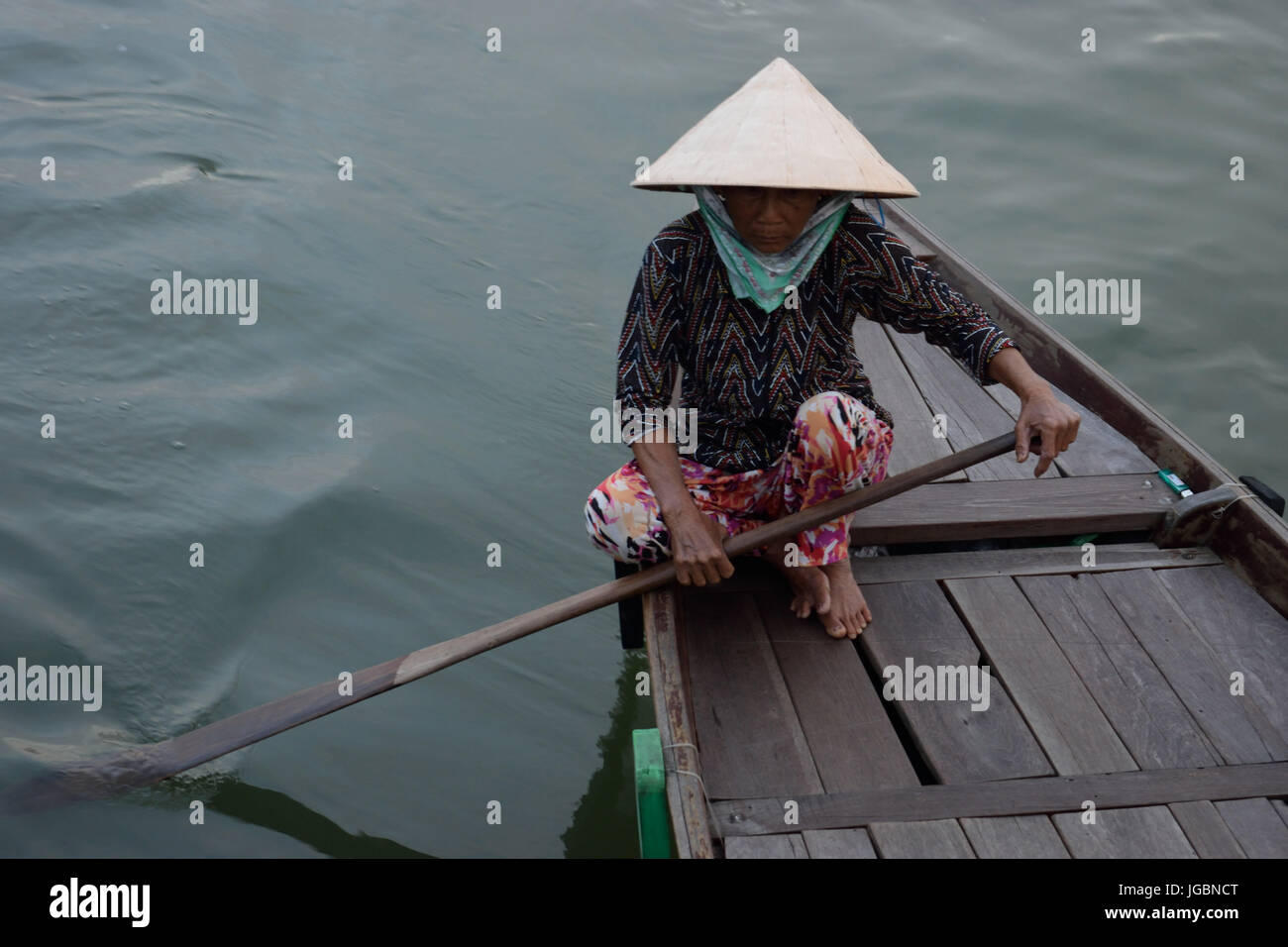 Vietnamese wooden fishing boat hi-res stock photography and images - Alamy