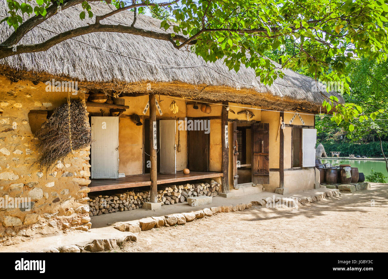 South Korea, Gyeonggi, Yogin, Korean Folk village (Monsok village