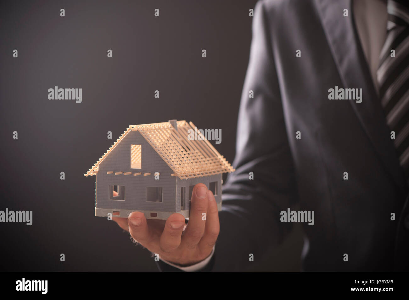 House in palm of hand hi-res stock photography and images - Alamy