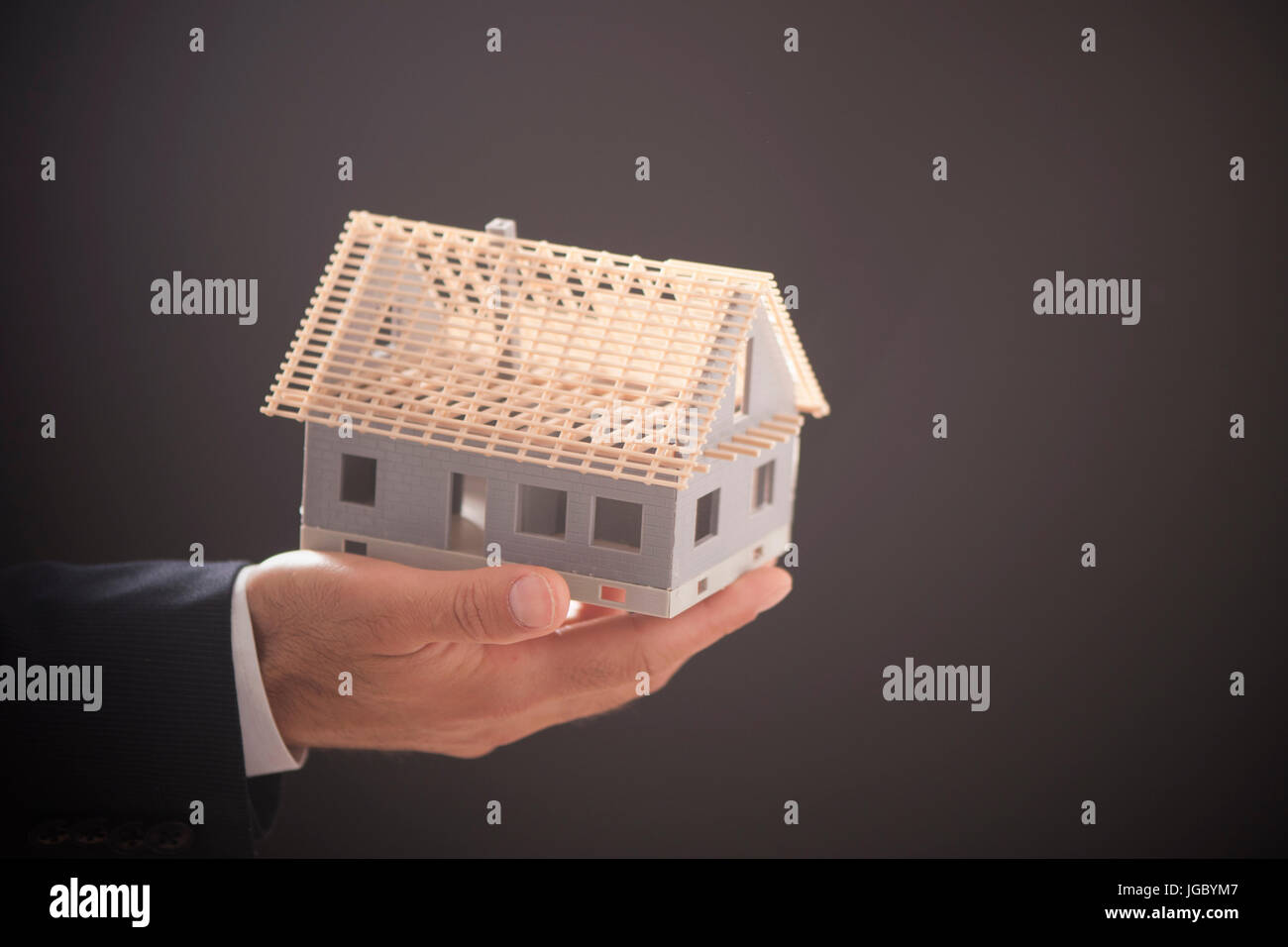 House in palm of hand hi-res stock photography and images - Alamy