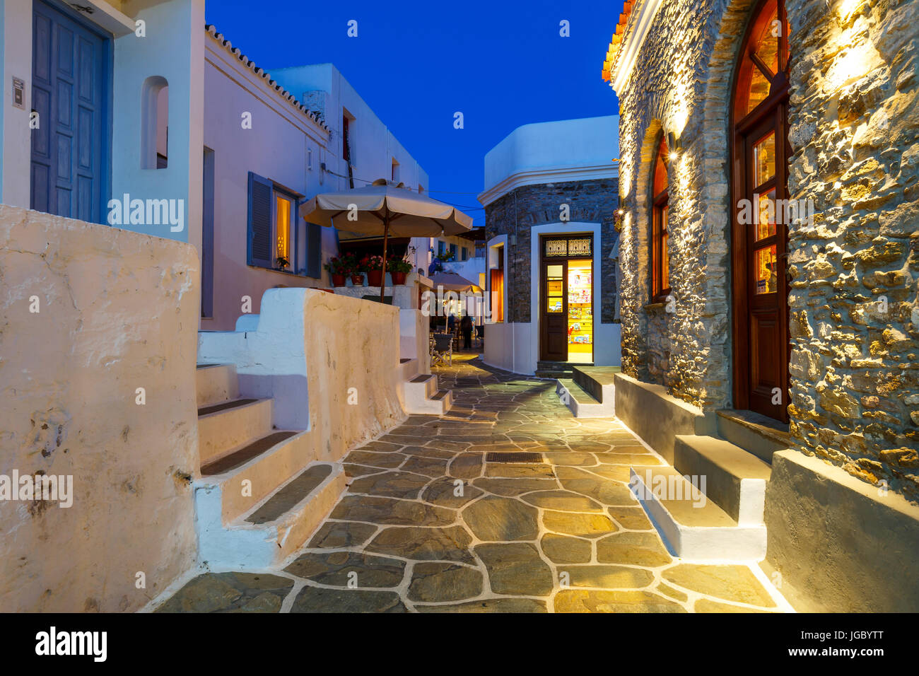 Shops In The Main Street Of Chora Village On Kythnos Island In Greece shops-in-the-main-street-of-chora-village-on-kythnos-island-in-greece