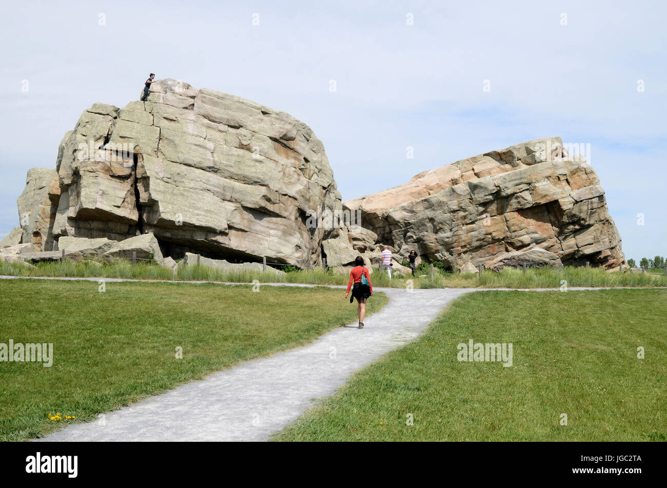 Big Rock Okotoks Hi Res Stock Photography And Images Alamy