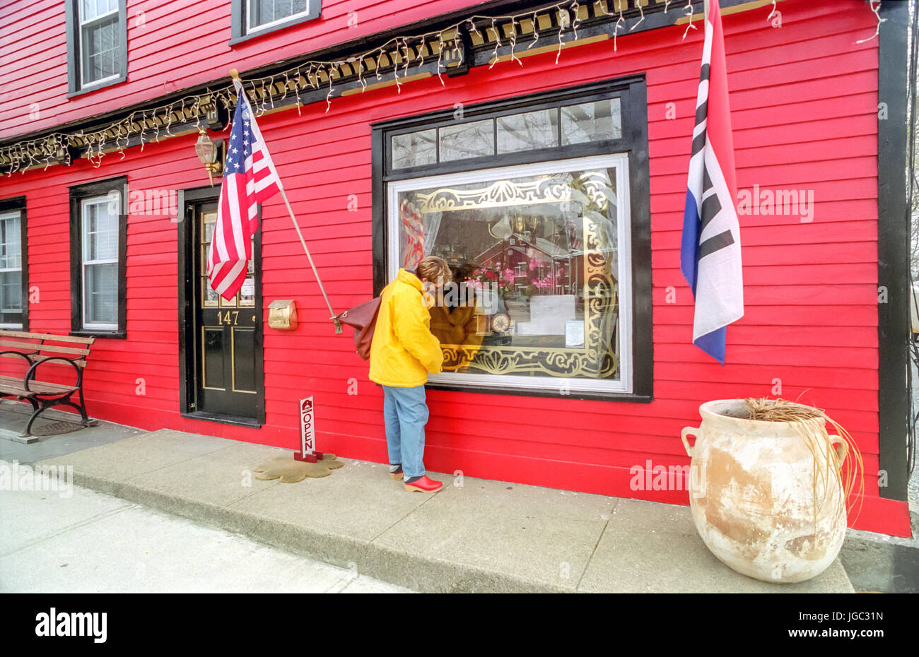 The town of Cold Spring, in upstate New York Stock Photo Alamy