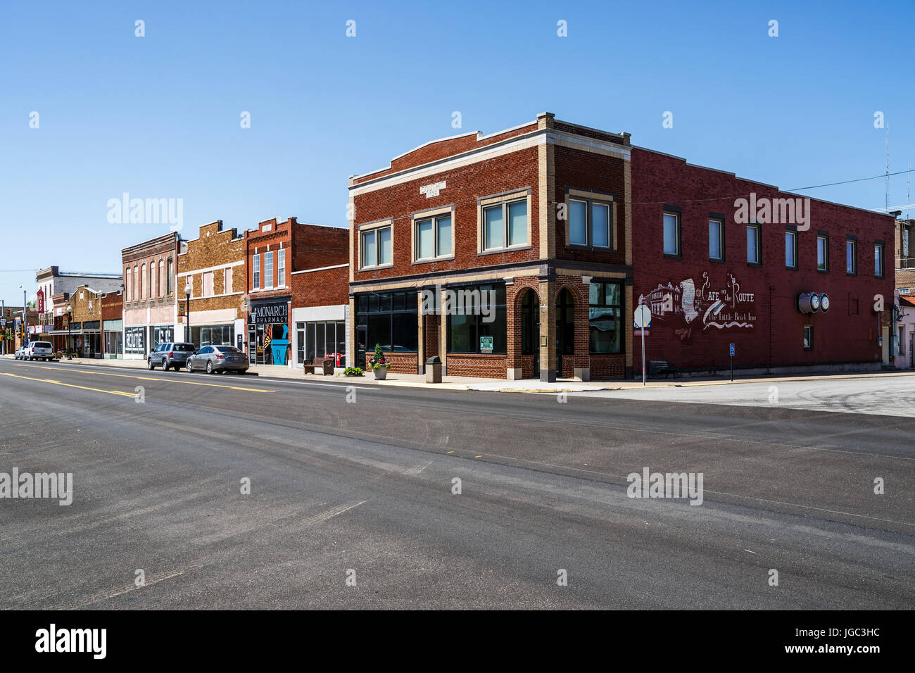 Baxter Springs, Historic Route 66, Kansas, USA Stock Photo
