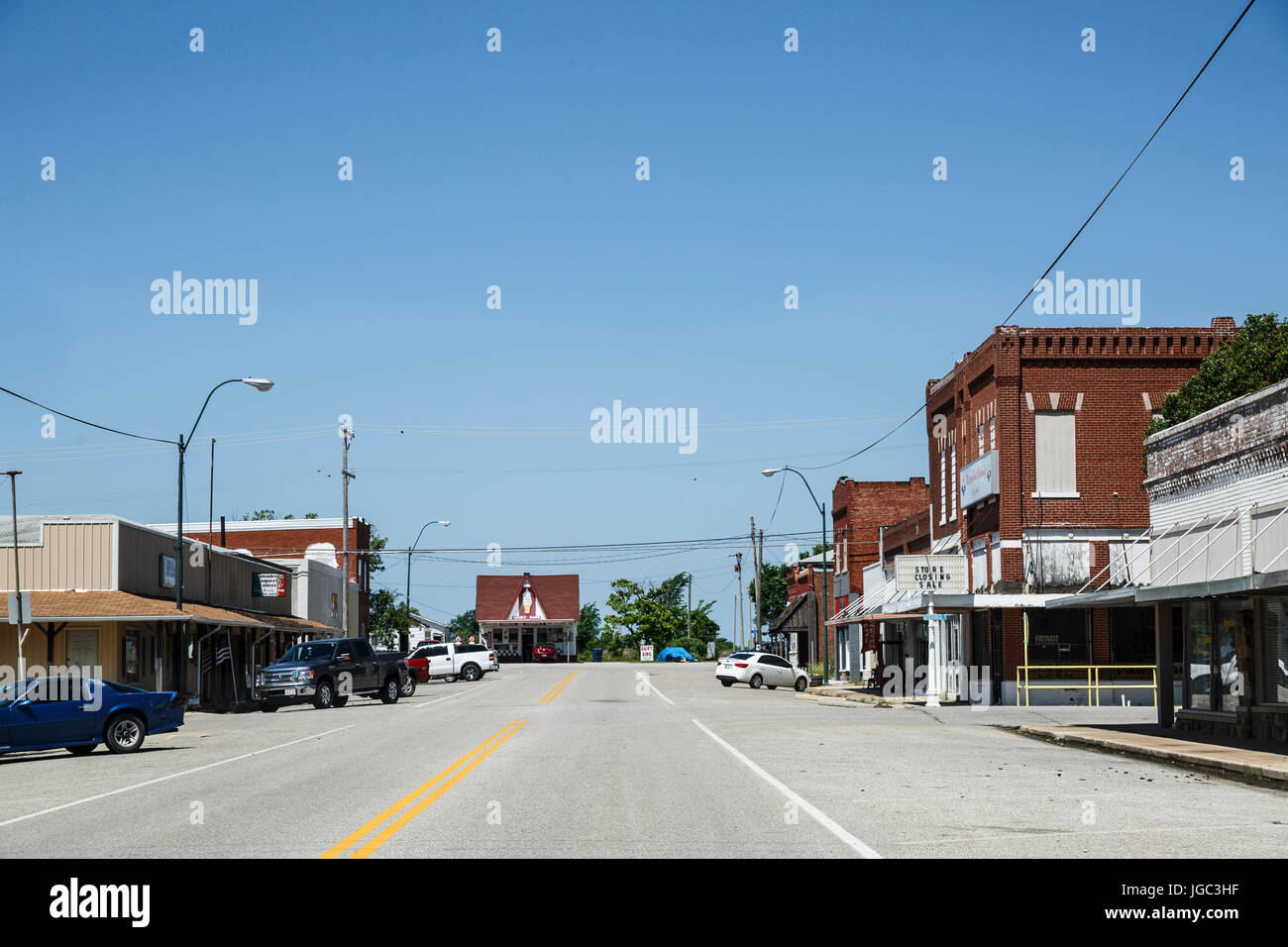 Historic Route 66, Oklahoma, USA Stock Photo Alamy