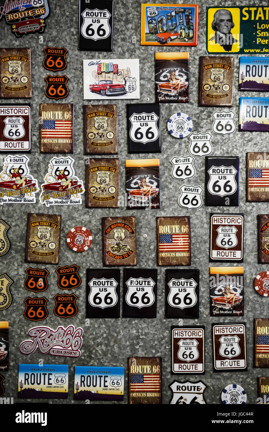 Route 66 souvenirs hi-res stock photography and images - Alamy