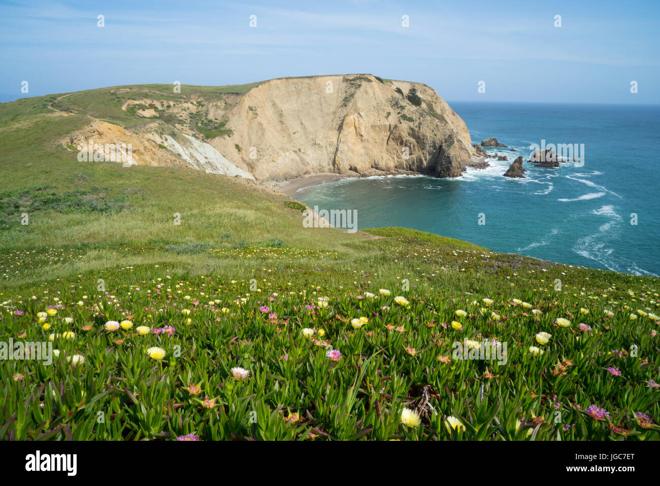 Point Reyes National seashore in California Stock Photo