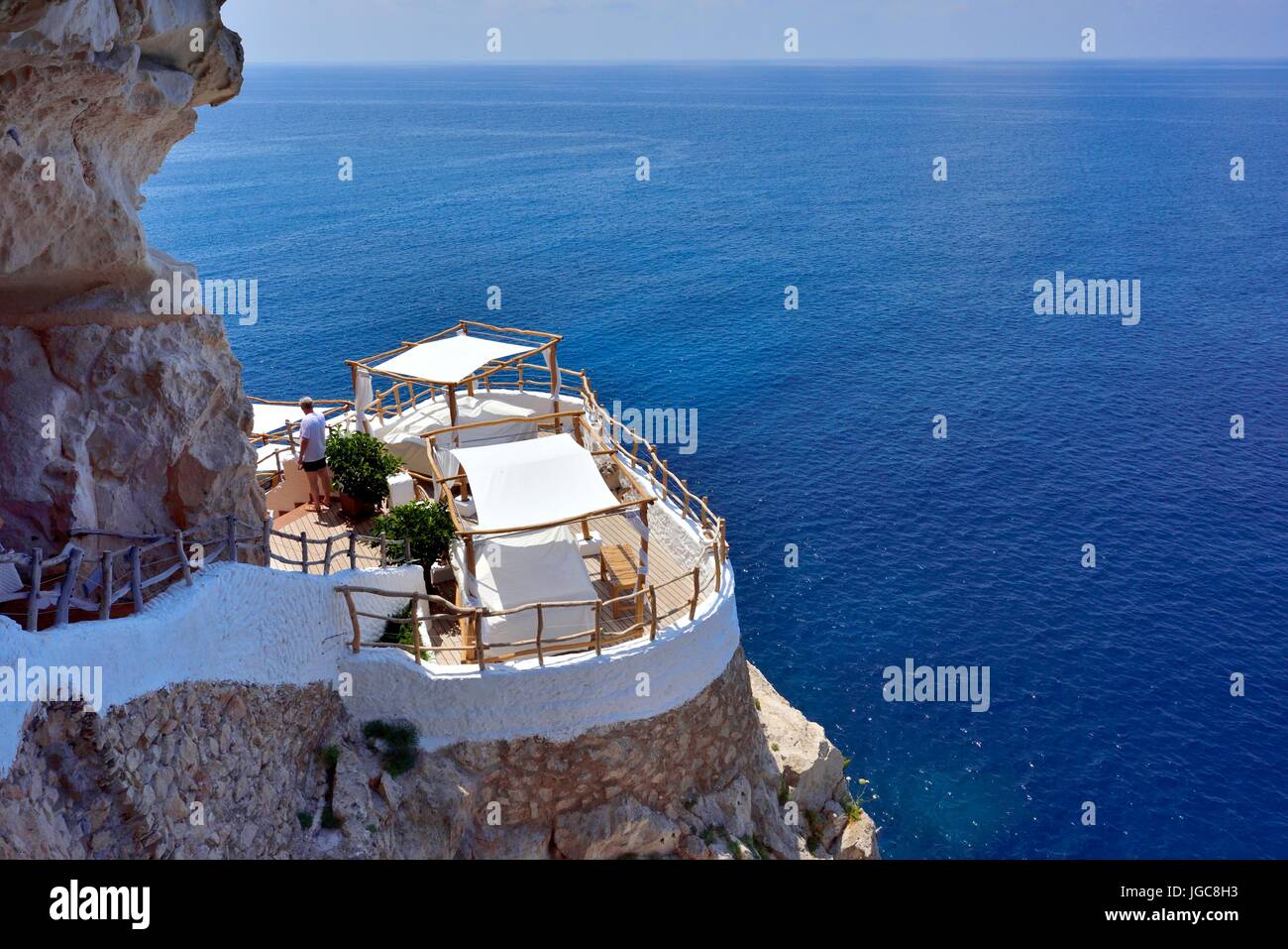 Cova d'en Xoroi Menorca Balearic islands Spain Stock Photo