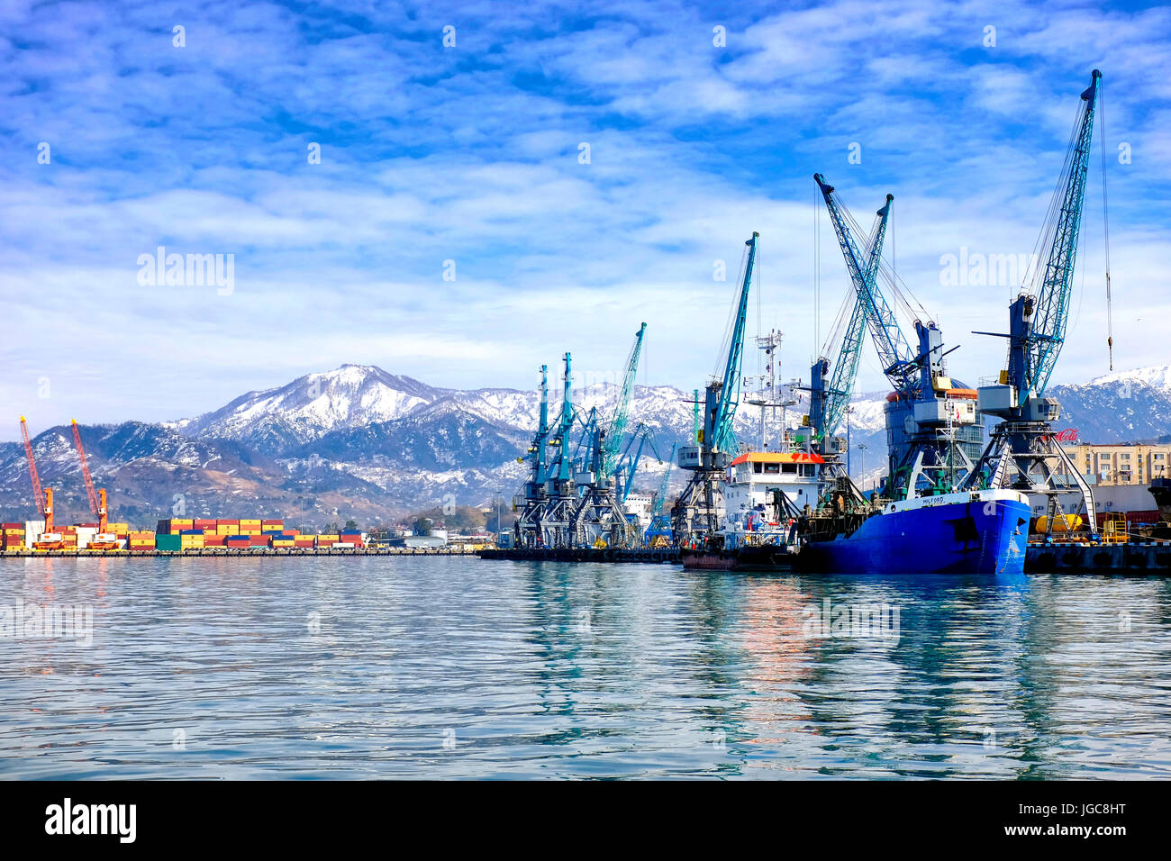 Batumi port hi-res stock photography and images - Alamy