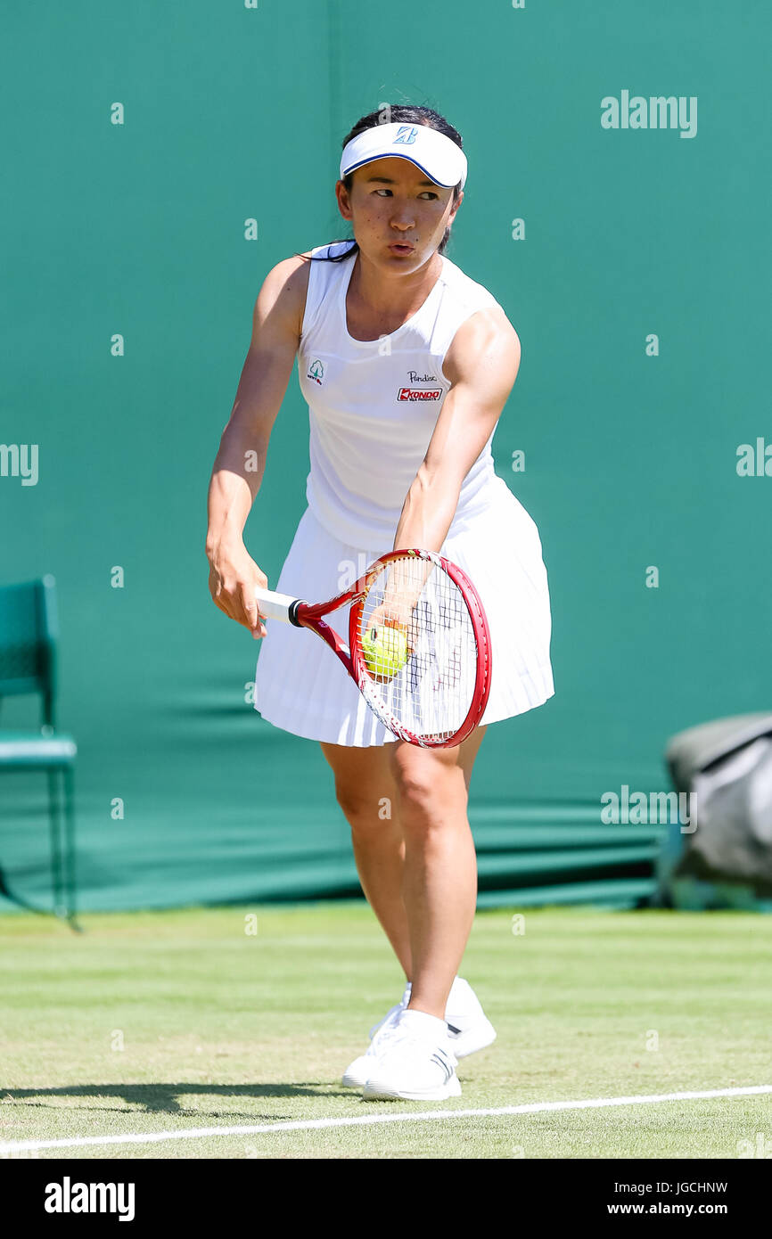 London, UK. 5th July, 2017. Shuko Aoyama (JPN) Tennis : Shuko Aoyama of