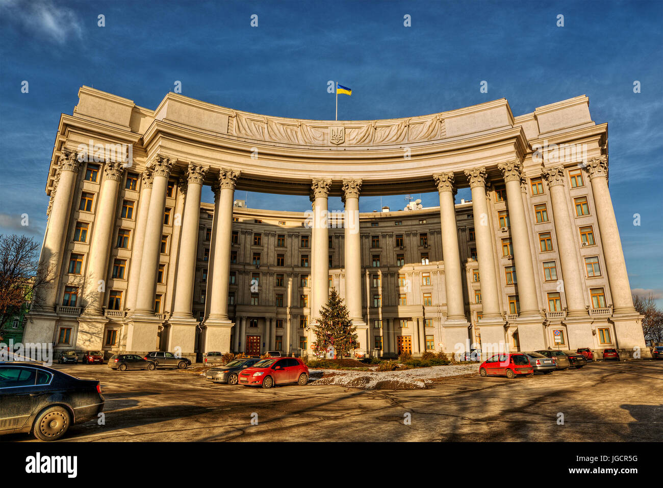 Ministry of Foreign Affairs, Kiev, Ukraine Stock Photo