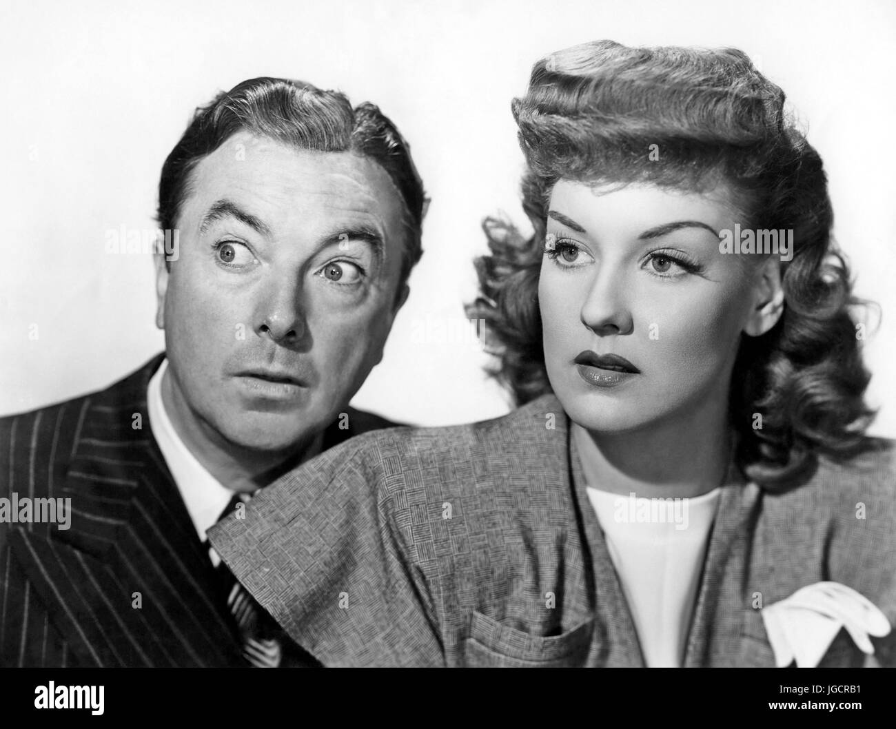 SCARED STIFF 1945 Paramount Pictures film with Ann Savage and Jack Haley Stock Photo