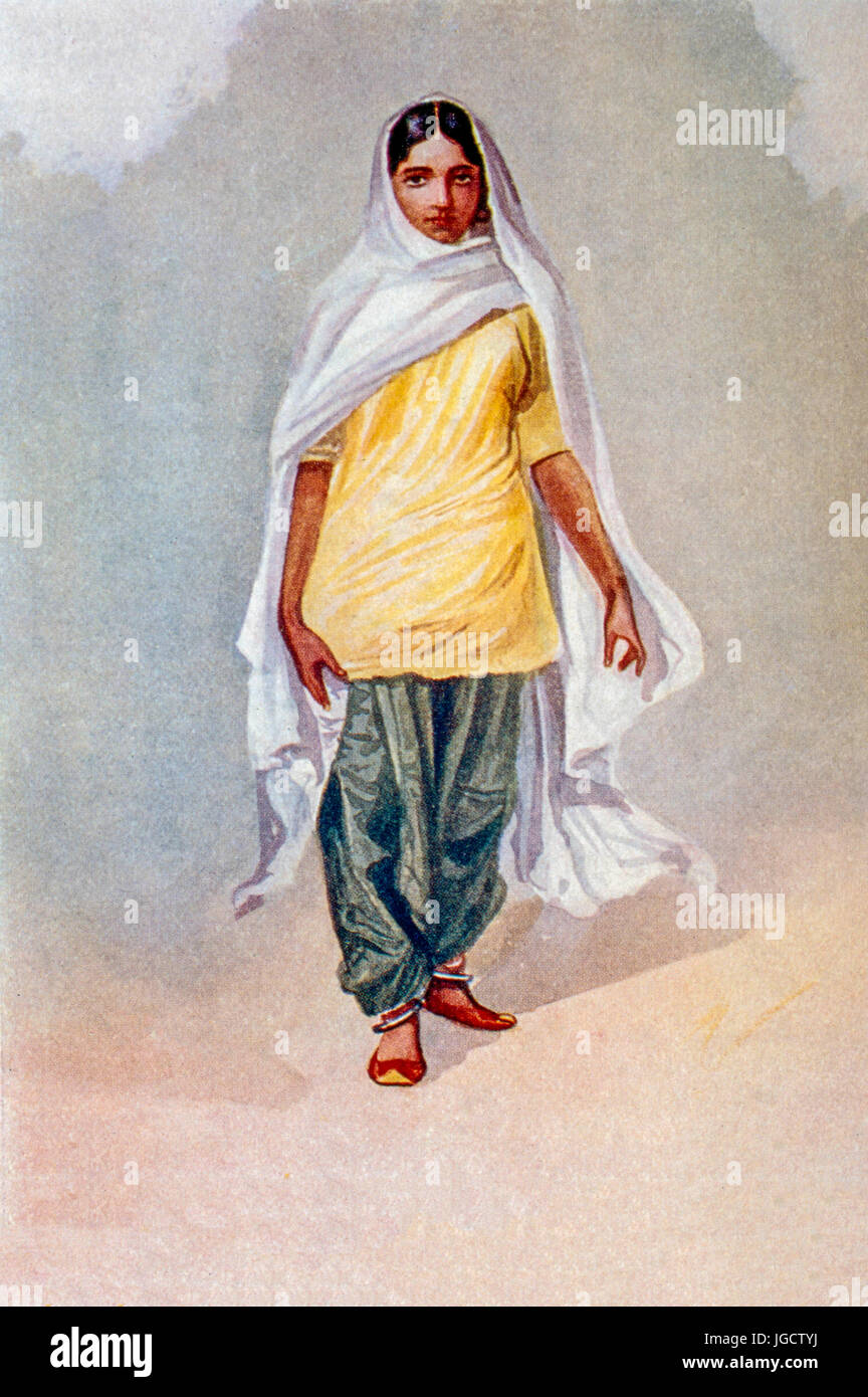 Girl wearing salwar kameez hi-res stock photography and images - Alamy