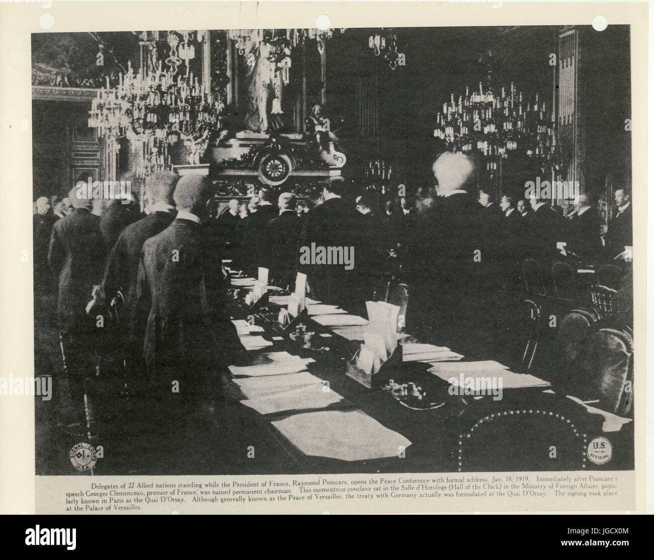 World war i treaty hi-res stock photography and images - Alamy