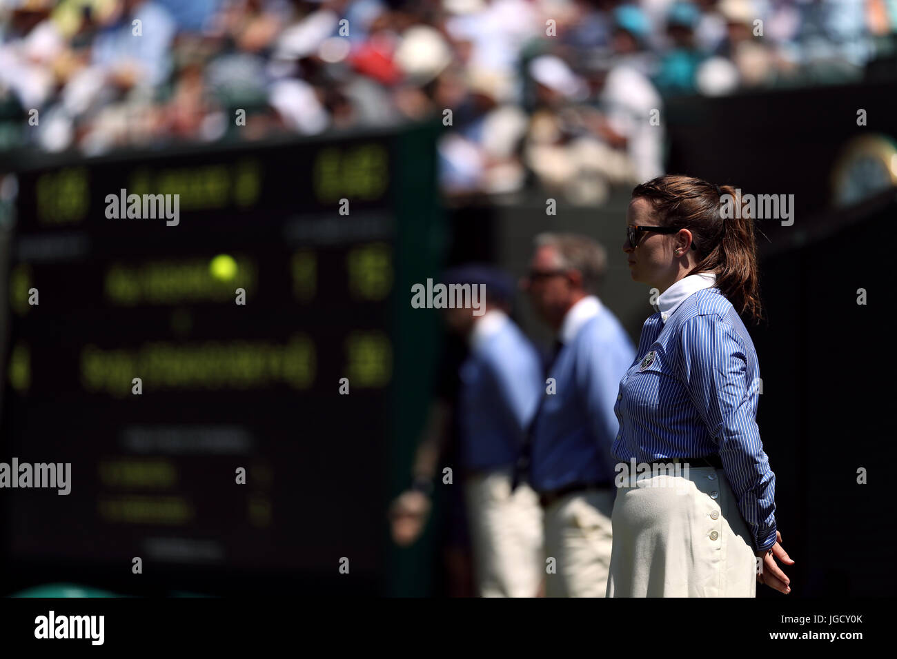Line judge wimbledon tennis championships hires stock photography and images Alamy