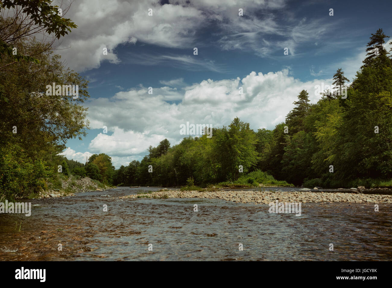 Down by the Ausable River in Jay, NY Stock Photo Alamy