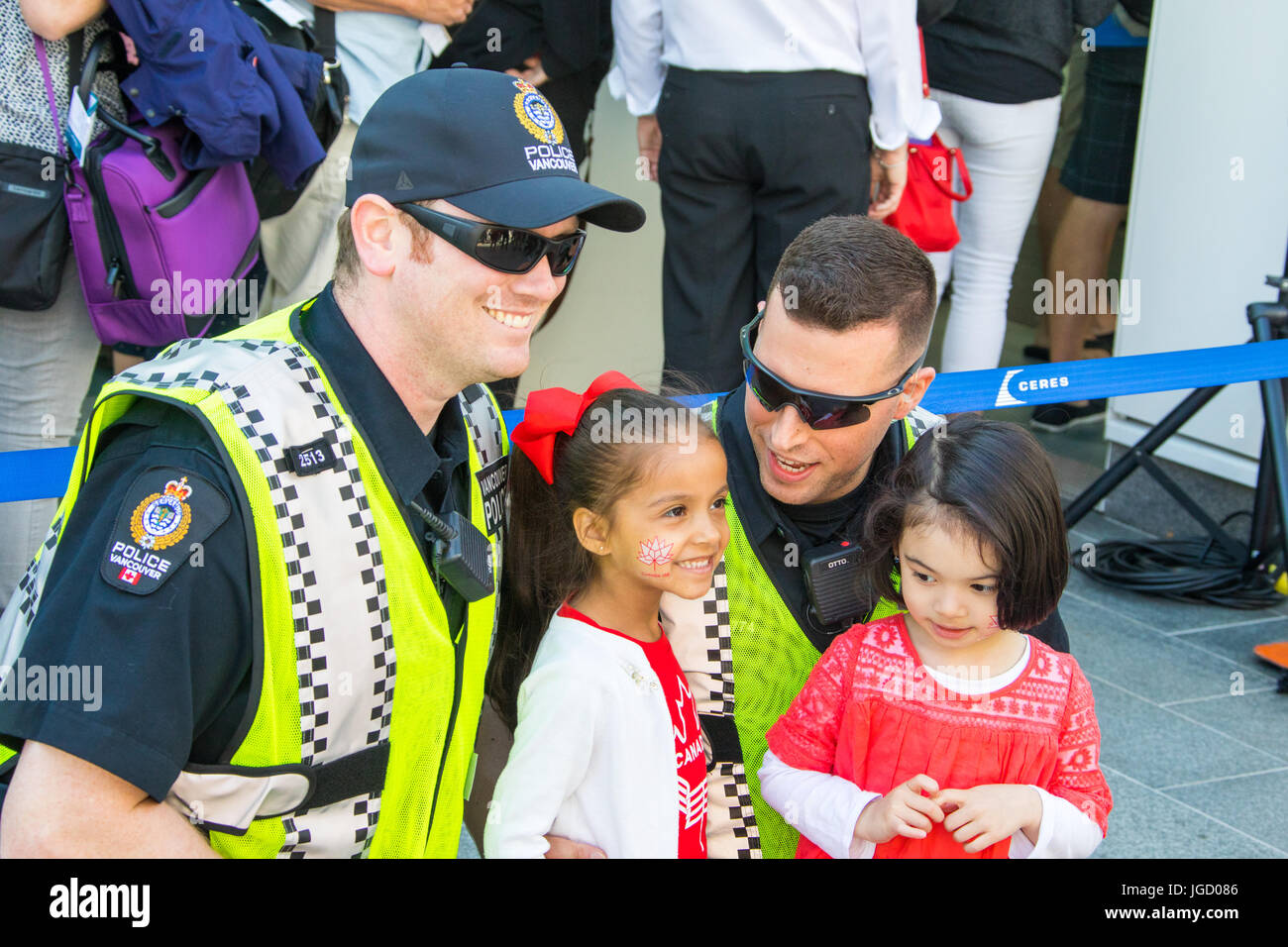 Canada police child hi-res stock photography and images - Alamy