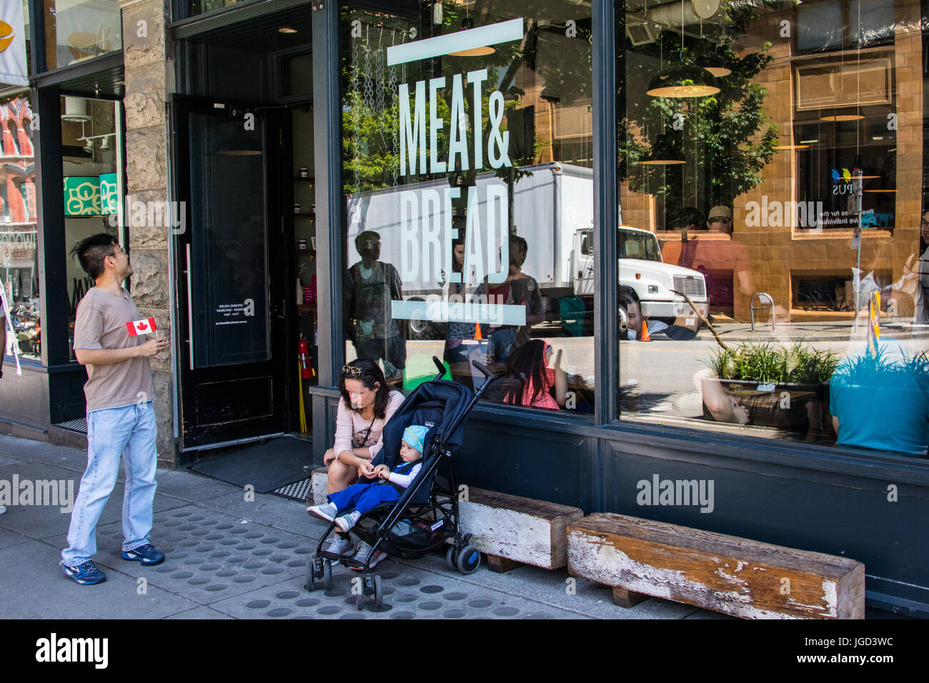 Gastown And Vancouver And Restaurant Stock Photos & Gastown And