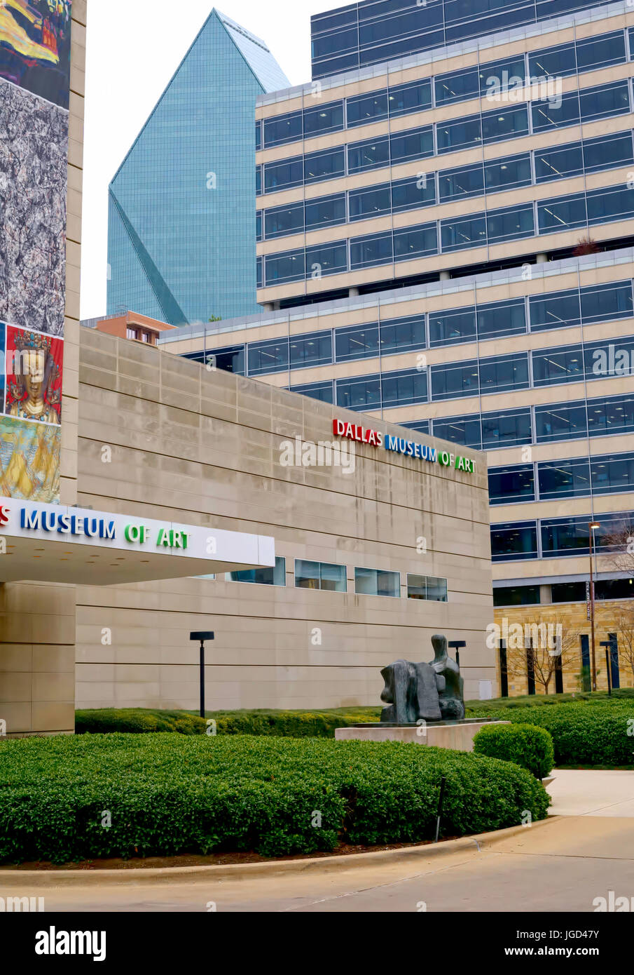 Dallas Museum of Art Stock Photo Alamy